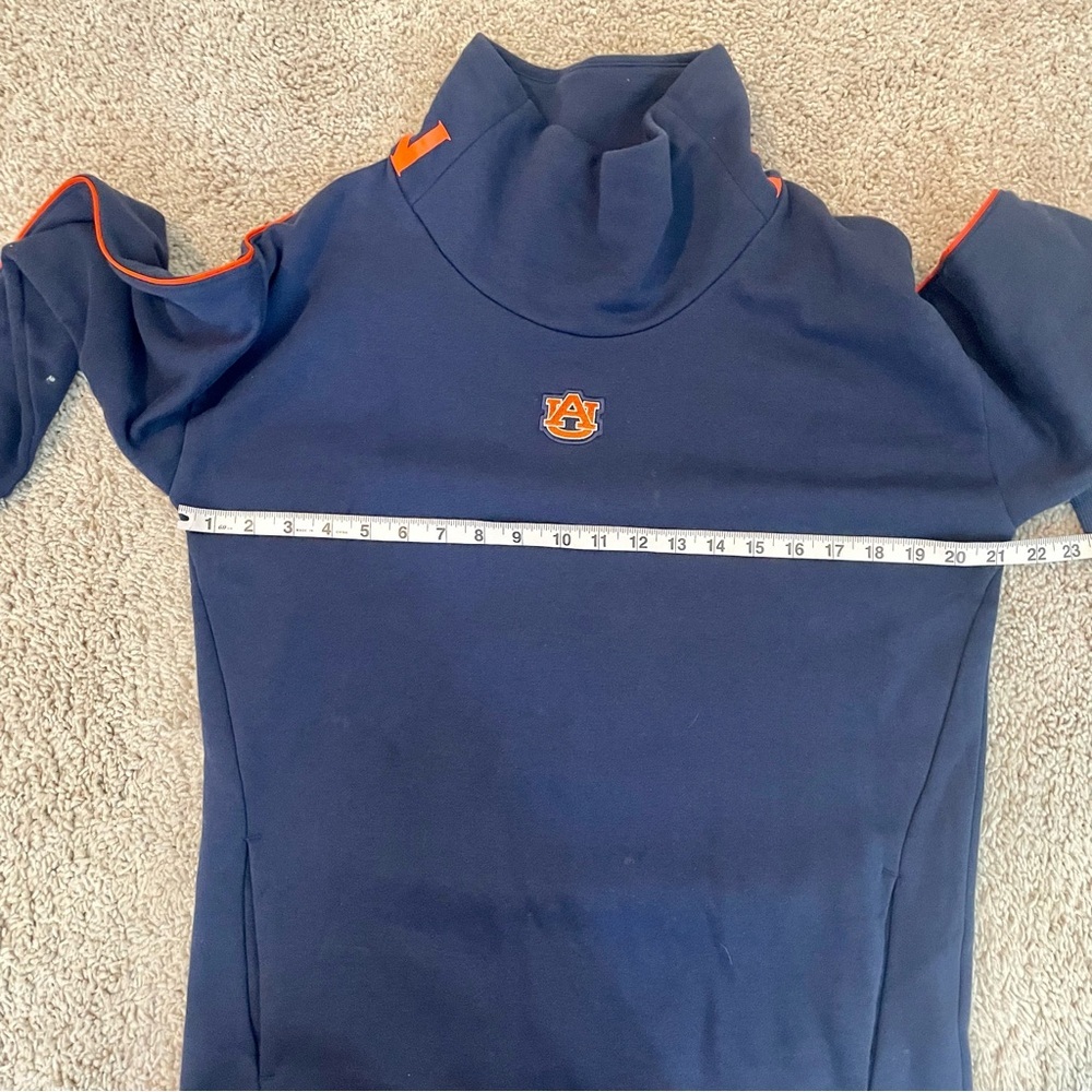 Auburn University Funnel Neck Longline Minimal Sweatshirt Under Armour - Picture 8 of 14